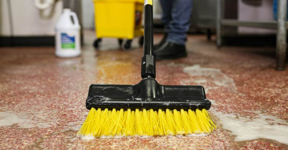 Global BioProtect Floor Cleaner in Action